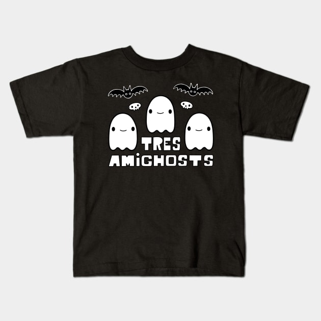 Tres Amighosts Kids T-Shirt by Andy McNally